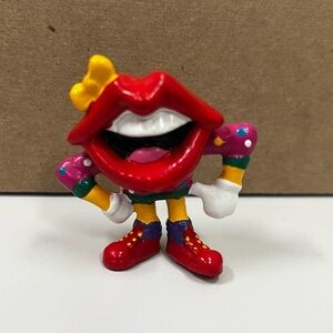 Vintage 1989 Applause Tang Trio Lips Awesome Annie 2" PVC Figure